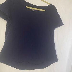 Navy blue plain shirt